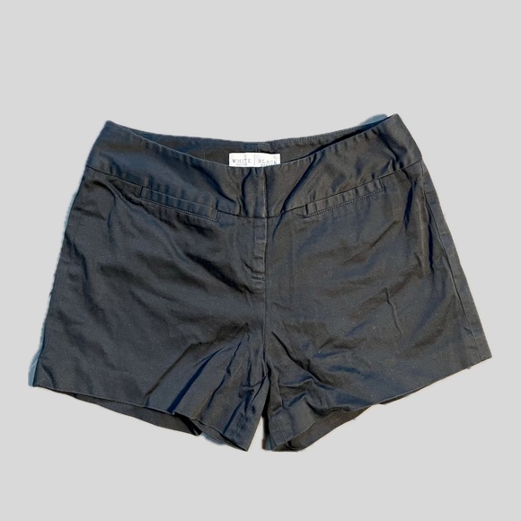 White House Black Market Flat Front Shorts Size 4 - Picture 1 of 3